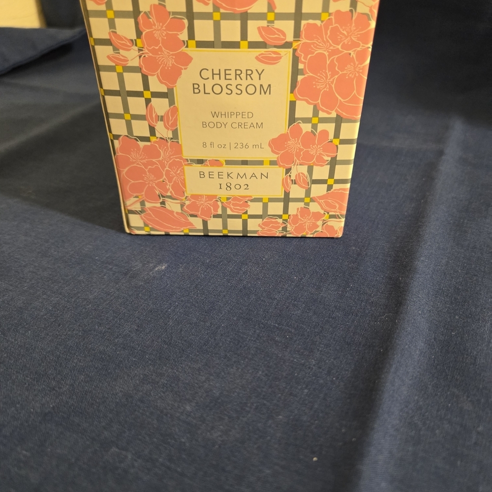 New Beekman Cherry Blossom Whipped Body Cream 8 Fl Oz